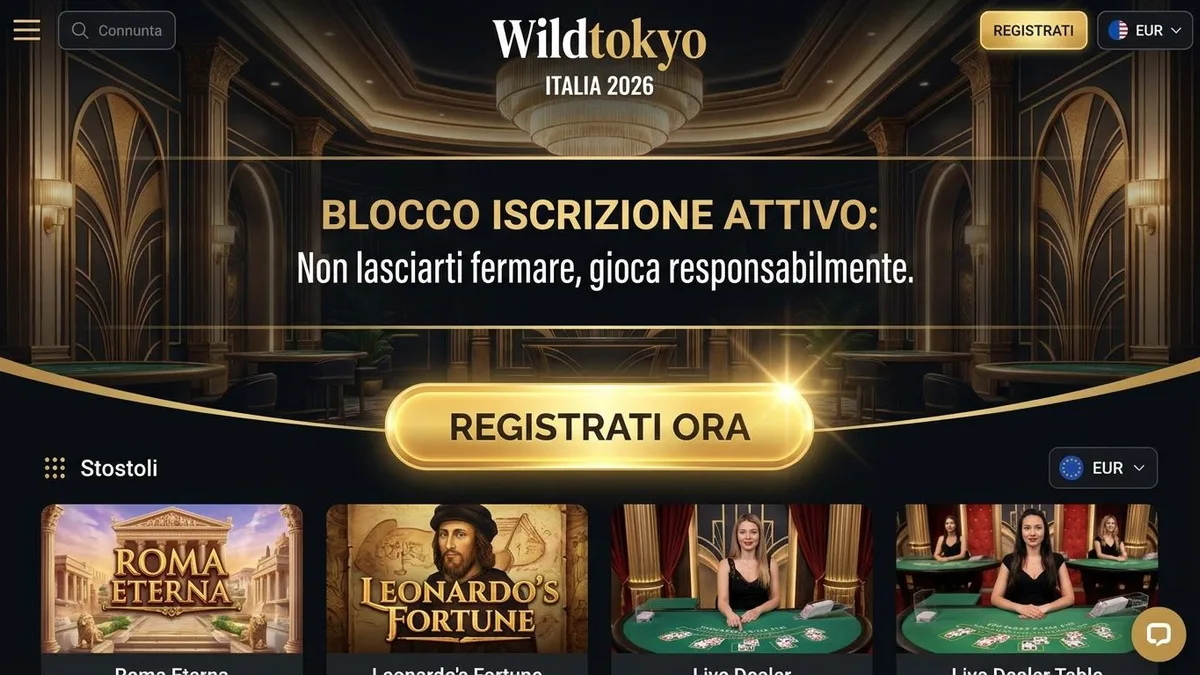 Registrazione con bonus